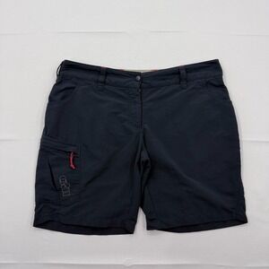 Gill UV Tec Shorts Adjustable Waist Womens 8 Graphite Gray Lightweight Sailing‎